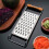 Râpe à légumes manuelle en acier inoxydable 28,3 cm 2