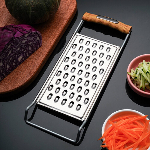 Râpe à légumes manuelle en acier inoxydable 28,3 cm 1