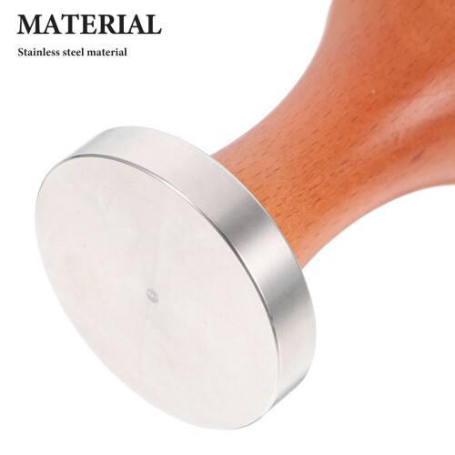 Espresso-Tamper aus Edelstahl mit Holzgriff 2