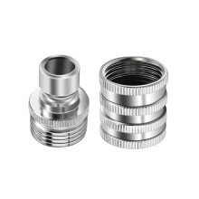 Ensemble de raccords de tuyau Ă connexion rapide en acier inoxydable 3/4" et