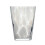 Glasvattenkopp prickig 350ml 1