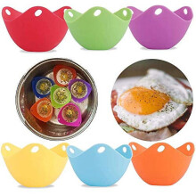 Silicone Egg Poacher Cups Set of 4