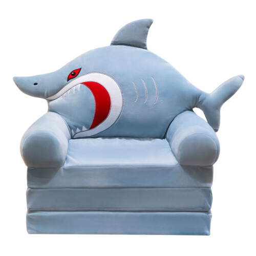 Samt-Klappsofa für Kinder, 2-in-1
