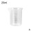 Tasse à mesurer transparente en PP 25–500 ml 1