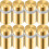 8 βίδες από ανοξείδωτο ατσάλι 12mm x 19mm για ακρυλικό 1