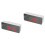 Väckarklocka med LED-display och väckningssummer, 2-pack 1