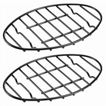 Oval Roasting Rack 12in x 8.5in with Feet