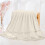 Embroidered Cotton Bath Towel Set White 3-Piece 1