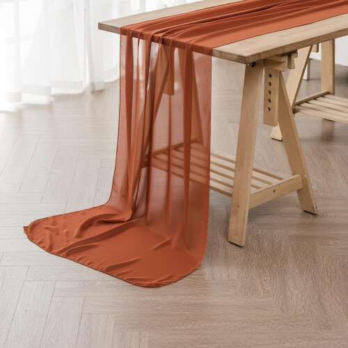 Chiffon-Tischläufer, 71 x 300 cm