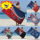Patriottisch microvezel strandhanddoek 70x140cm 1