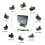 Lampe de travail LED Ryobi 18V 30W 3