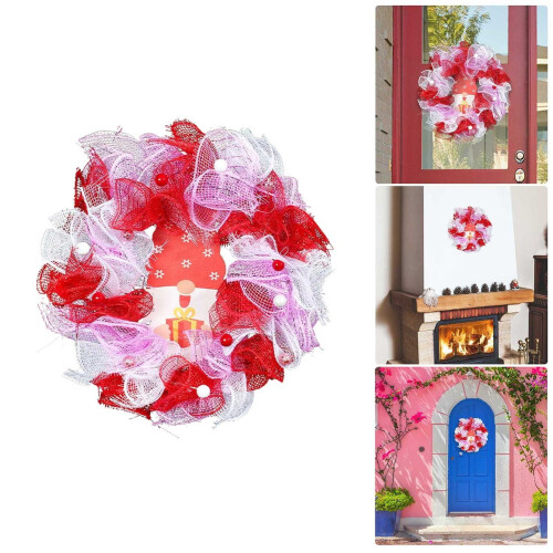 Corona de perlas para decorar paredes o puertas. 1