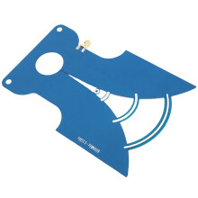 UWB Antennen-Surveyor 10W 150  100 mm Blau