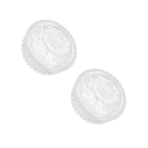 2Stk Aufbewahrungsgläser Mit Deckel, Vielseitig, Klar, 1