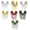 Appliques de franges perlées en strass, couture sur-Non. 6 2