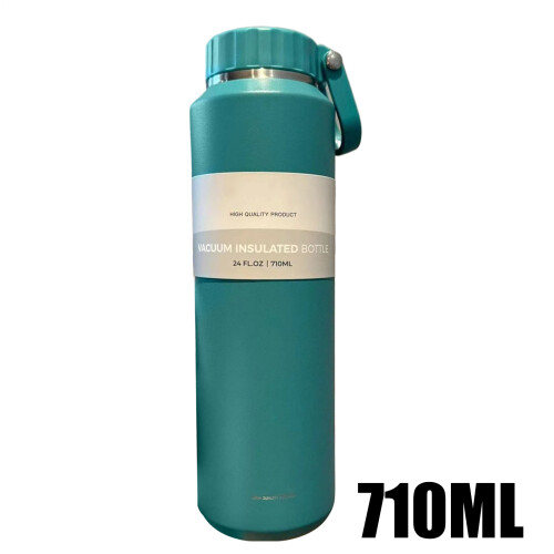 Bouteille d'eau isotherme en acier inoxydable 710 ml, étanche 1