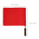 2Stk Rote Referee Flags Mit Ergonomischem Schwammgriff Für 7