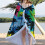 Serviette ronde bohème tropicale 60 pouces en microfibre 3
