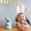 Figurină Iepuraș de Paște cu Papion – Spring Home 2