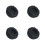 4Pcs Compact Black Watch Storage Case Shockproof Carrying Box 2