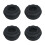 4Pcs Compact Black Watch Storage Case Shockproof Carrying Box 6