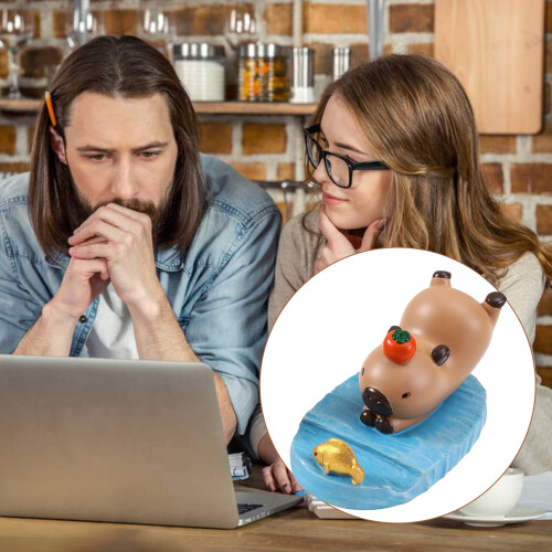 Capybara Telefonstativ – Tablet- og telefonholder i resin 1