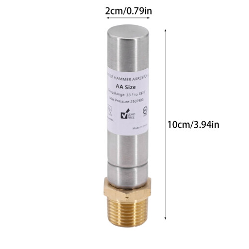 1/2 inch waterslagdemper voor wasmachines 1
