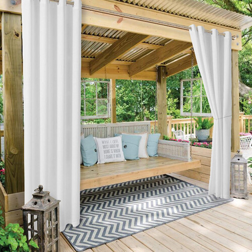 JWDX Polyester termisk isolasjonsgardin 52 x 54 tommer 1