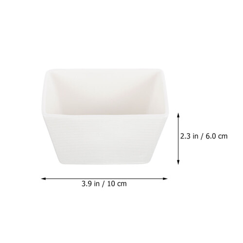 10Pcs Ceramic Sugar Bag Holder Tea Organizer Small Storage for Home 1