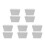 10Pcs Ceramic Sugar Bag Holder Tea Organizer Small Storage for Home 7
