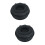 2Pcs Compact Black Watch Carrier Shockproof Storage for Travel 6