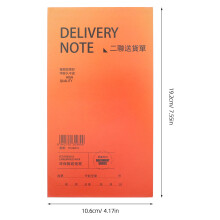 Multi-Color Carbon Copy Paper Sheets for Small Business Receipts
