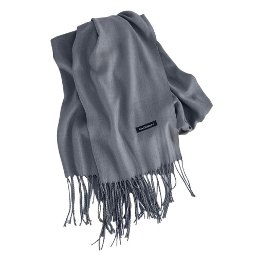 Cachecol feminino em imitação de cashmere, 200 cm x 70 cm