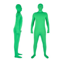 Chromakey Grønn Helkroppsdrakt Voksen Stretch Kostyme 170 cm