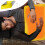 USB Heated Blanket Yellow 60x30cm 15W 55C 1