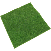 Műfüves szőnyeg zöld PVC 30x30cm