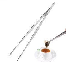Pinzas de acero inoxidable de 30 cm para cocina, medicina y manualidades.