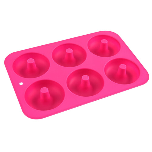 Moule à beignets en silicone à 6 cavités
