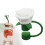 Couvercle de tasse en silicone en forme de rose, 10 mm, réutilisable 1