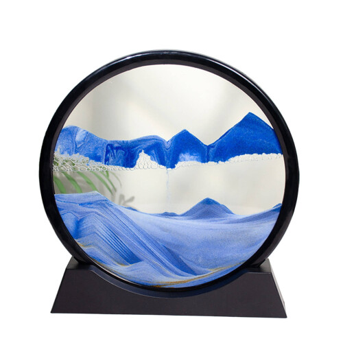 Cadre pour tableau de sable fluide 3D – Verre sans plomb, 30,5 cm