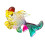Elegante Karpfenfisch-Figur, mehrfarbige-Bunt 1