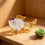 Bunte Miniatur-Karpfenfisch-Statue, künstliche-Sekt 6