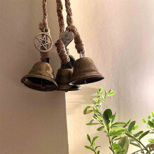 Blessing Bells Wind Chime with Protective Amulets