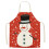 Juleforkle til kokk, polyester, justerbar, 1 stk. 1