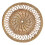 Rattan-Wandkorb-Dekoration, 30 cm rund, Boho-Stil 1