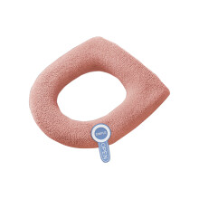 Coussin universel pour siège de toilette – Polaire rose corail,