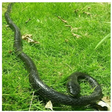 Serpiente de goma realista de 120 cm