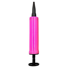 Pompe Ă ballon manuelle rose 0,98 x 0,98 x 6,69 pouces