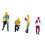 Realistic Resin Construction Building Worker Figurine In-Suit 1