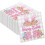 Påskhare blommiga servetter 100-pack 1